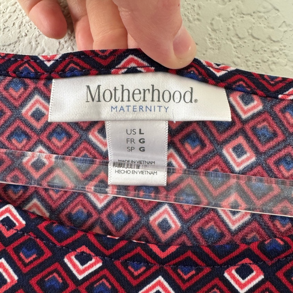 Maternity Sleeveless Dress - Motherhood Maternity Size L - Picture 2 of 4